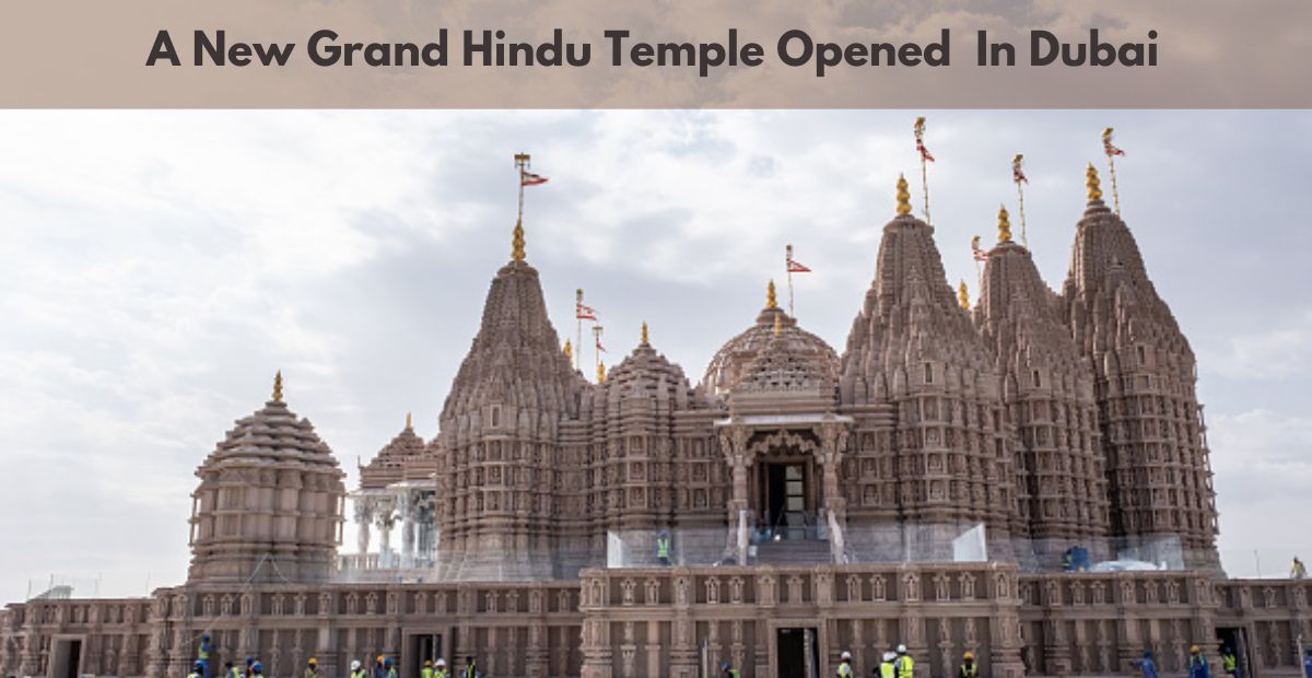 A New Grand Hindu Temple Opened | In Dubai Completed