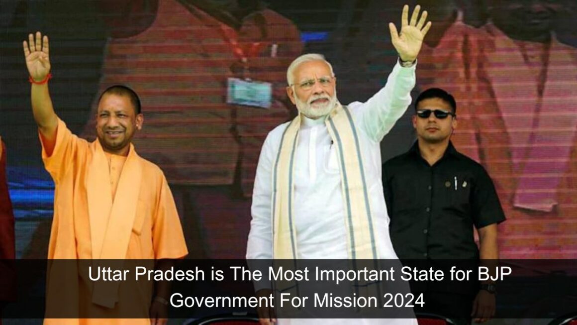 Uttar Pradesh is The Most Important State for BJP Government For Mission 2024
