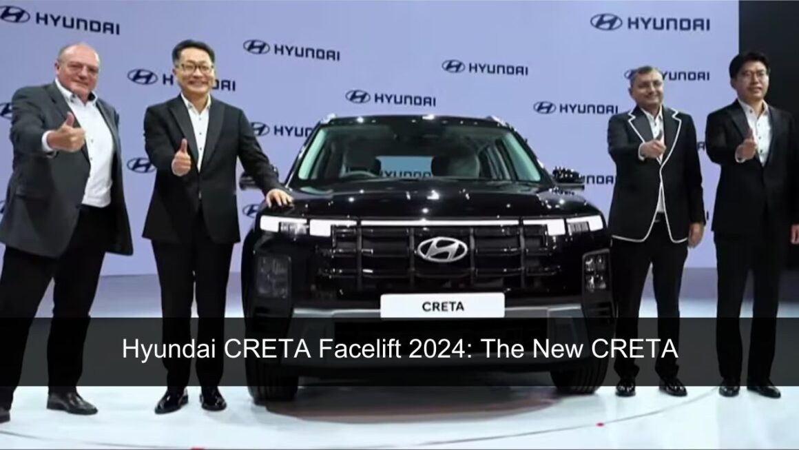Hyundai CRETA Facelift 2024: The New CRETA