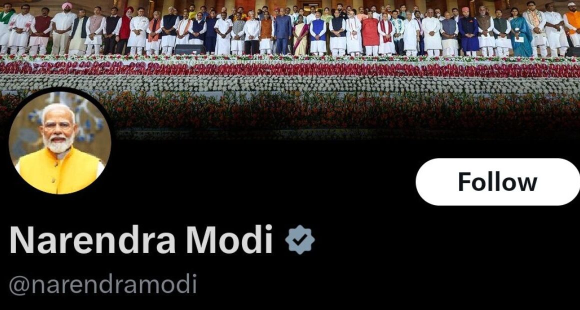 PM Changed His Profile Picture on X Set New