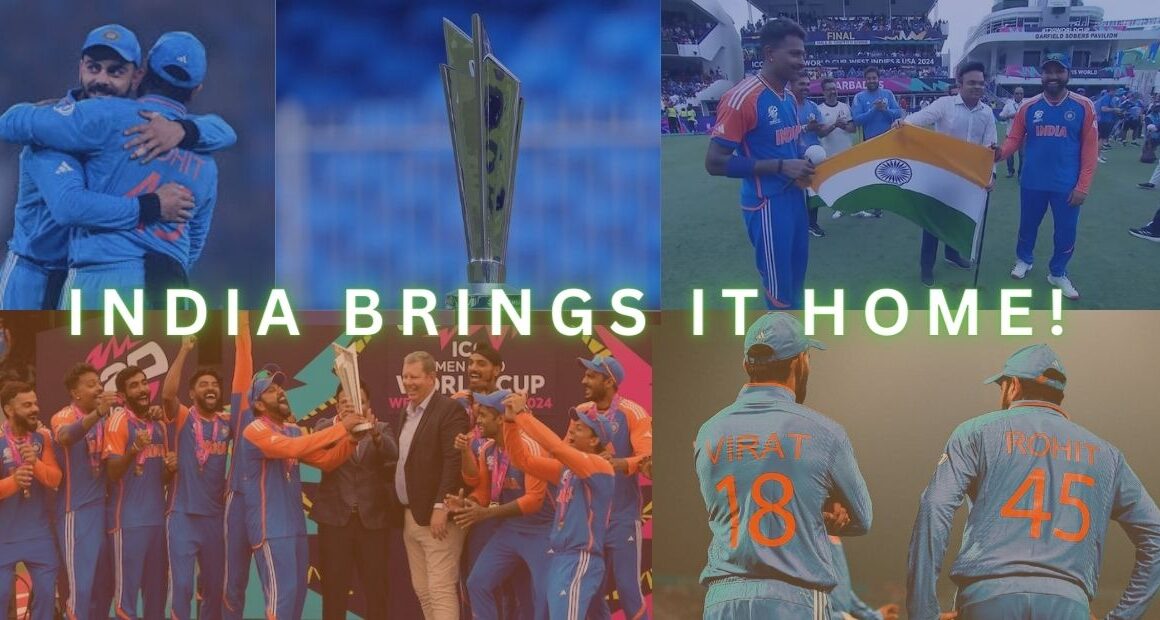India wins T20 ICC World Cup 2024