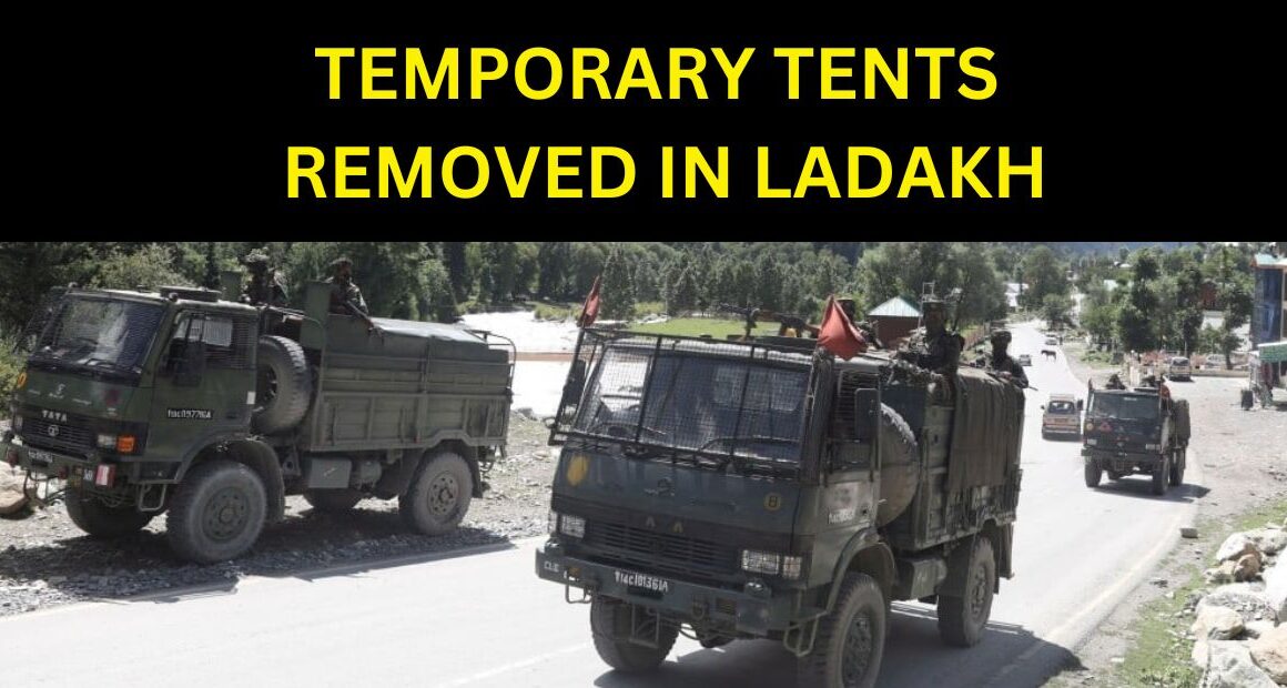 LAC-The conflict on LAC is over China uprooted its tents