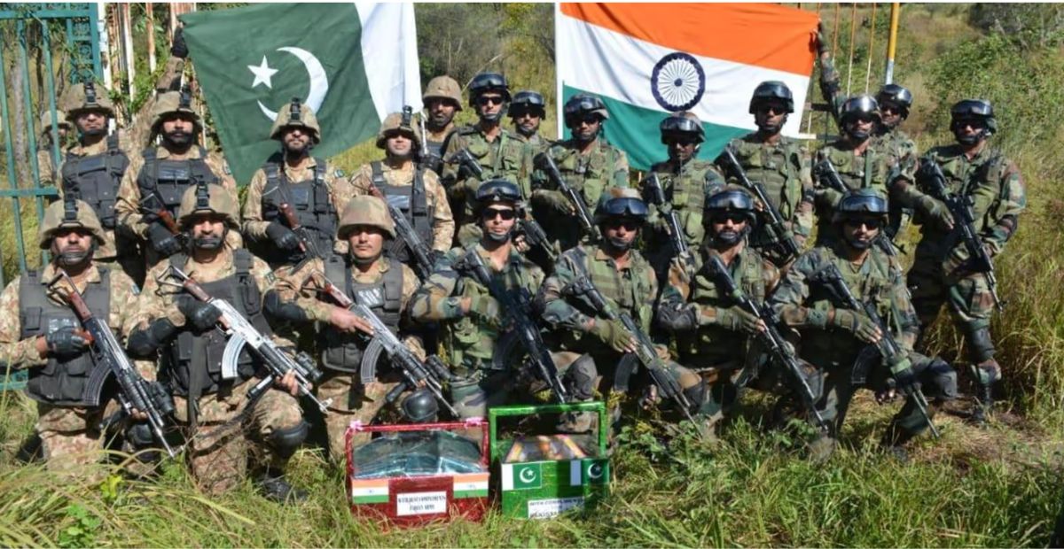 india vs pakistan military