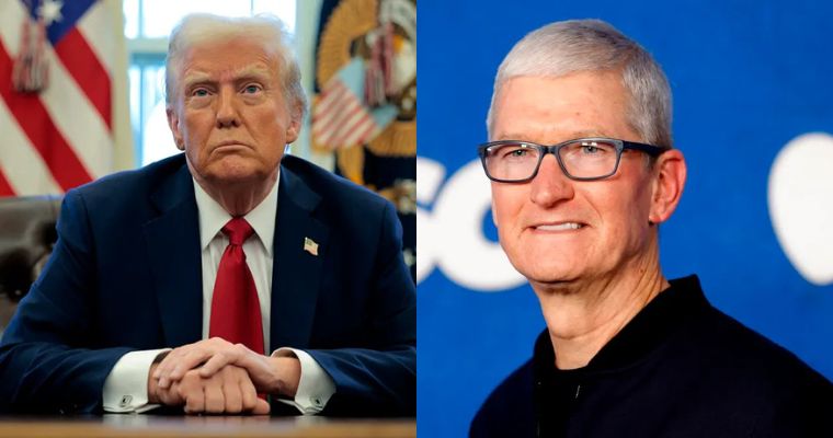 Trump Warns Tim Cook to Stop Apple’s Production in India
